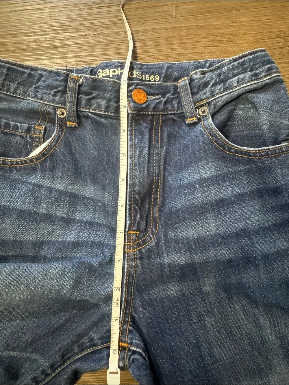 GAP Boys Dark Blue Straight Jeans Slim